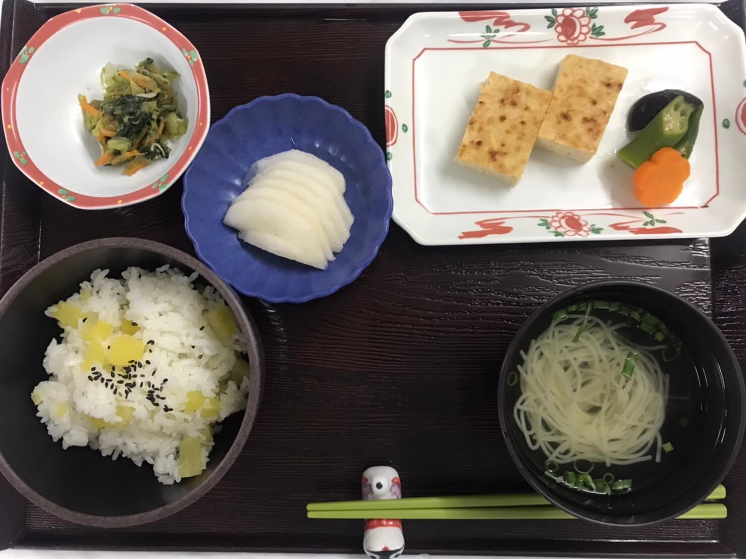 芋ご飯🍠と松風焼き